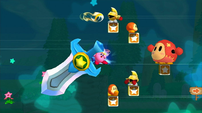 Kirby Wii Screenshot