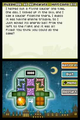 Professor Layton and the Spectres Call Screenshot