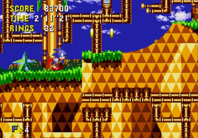 Sonic CD Screenshot