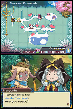 Rune Factory 3: A Fantasy Harvest Moon Screenshot