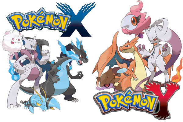 what is the difference between x and y mega evolutions